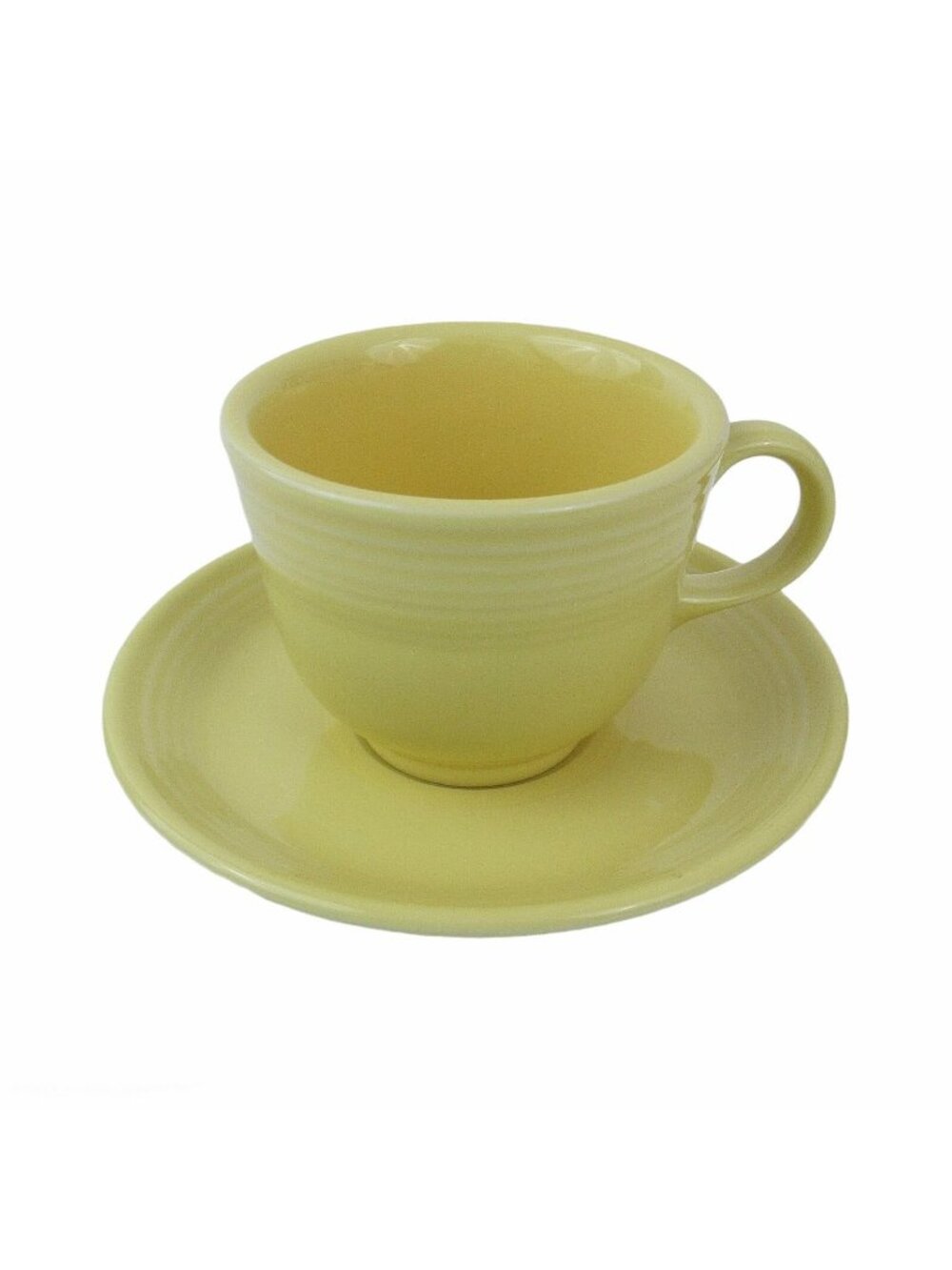Fiesta Yellow Cup And Saucer Contemporary Fiestaware Coffee Tea Mug